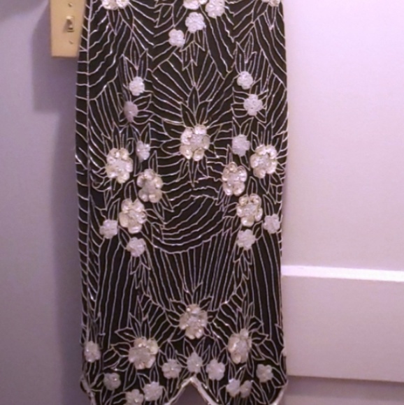 Vintage black and white dress - Picture 3 of 6